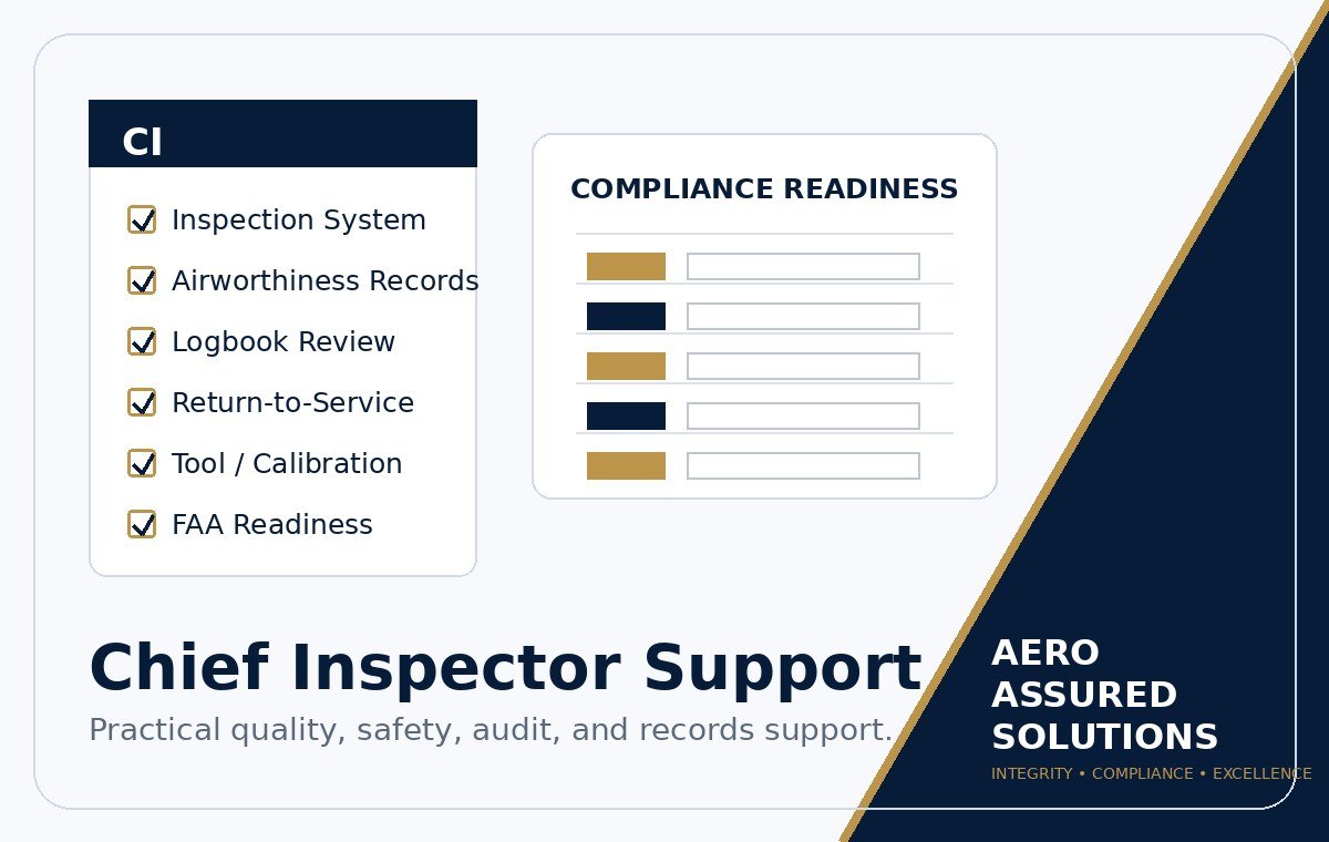 Chief Inspector support
